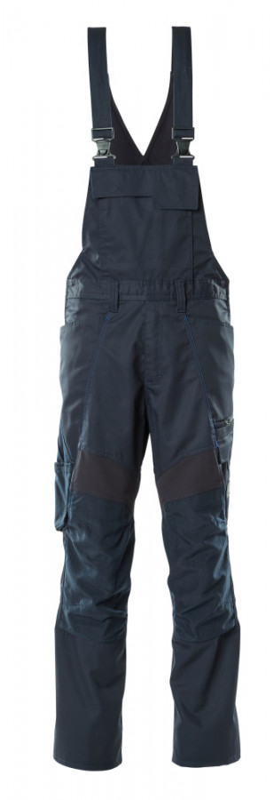 Bib-trousers Accelerate stretch zones, dark navy 82C70, Mascot