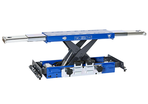 Air hydraulic jacking beam SD26PHL, AC-Hydraulic
