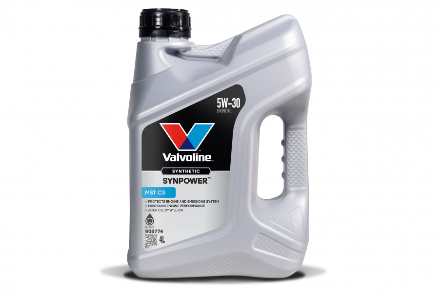 Mootoriõli Synpower MST C3 5W30 4L, Valvoline