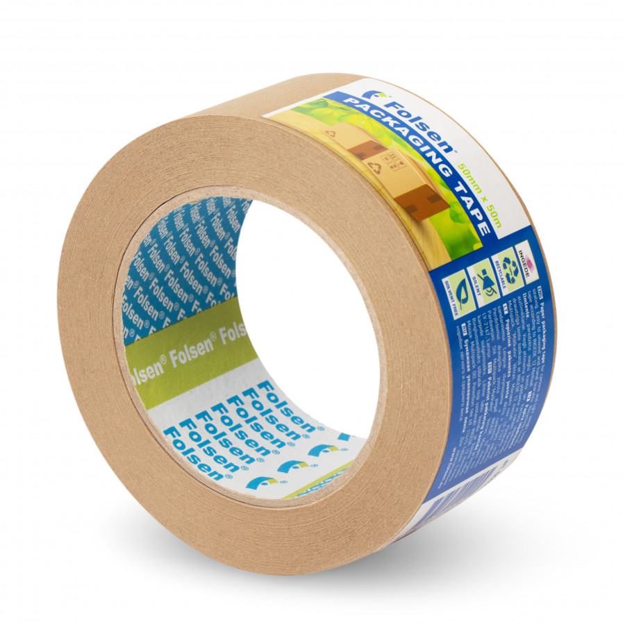 Packing tape Solvent brown, paper 50mmx50m 1
