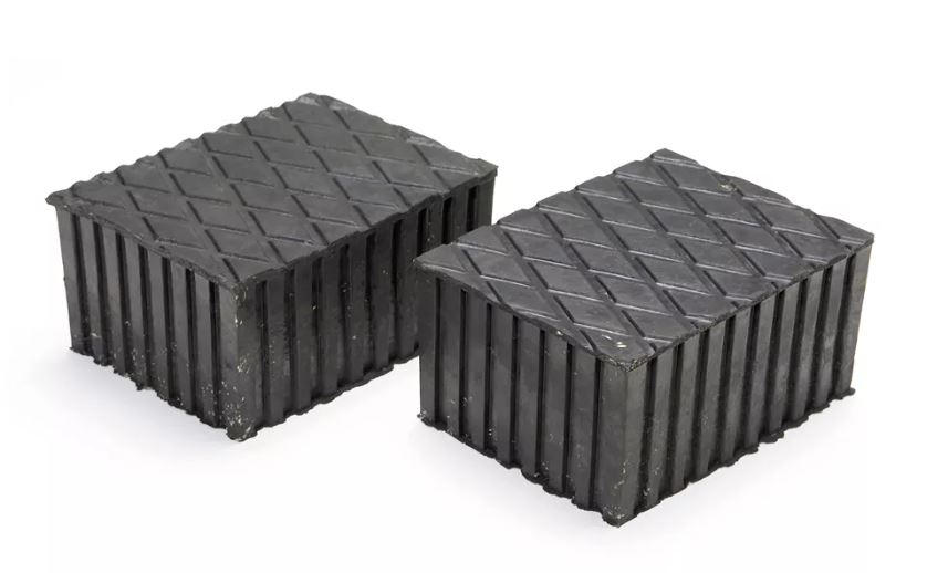 Rubber pad 160x120x30 mm 1pc, GRUBBER