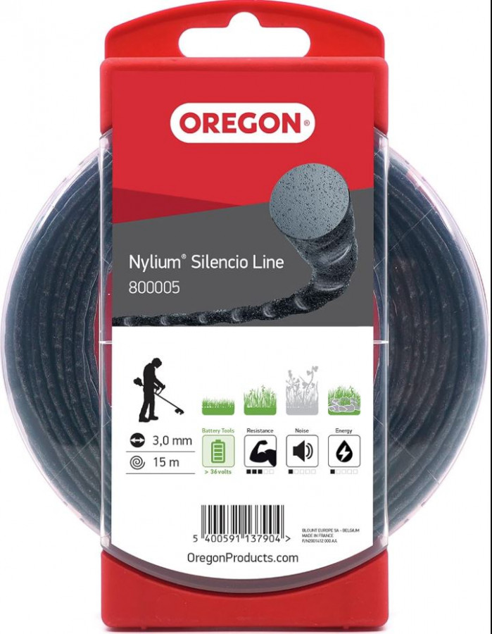 NYLIUM SILENCIO LINE, 3.0MM, 15M, DONUT, OREGON