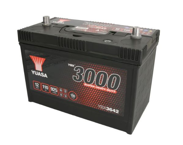 Battery YUASA 12V 110Ah 925A(EN), Kubota