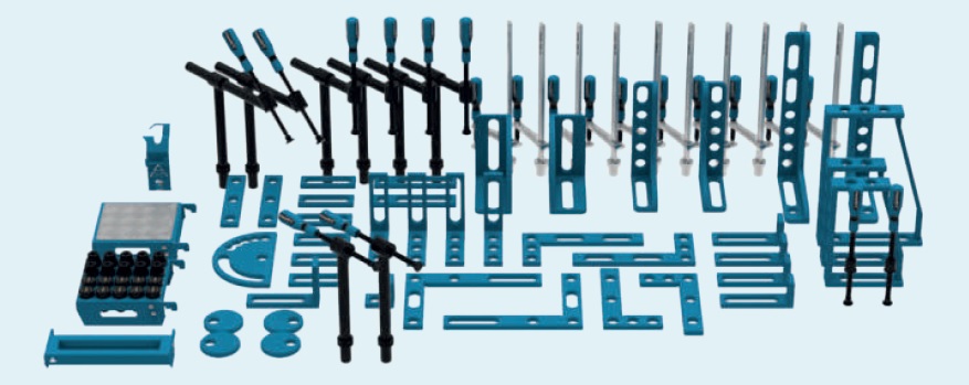 Toolkit L (84pcs) without trolley for table Pro, holes 16mm, GPPH S.C.