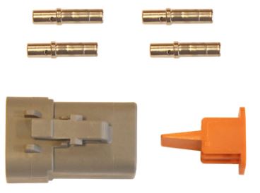 Socket Deutsch 4-pin DTP (2-3mm2), OTHER