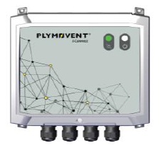 Connection box i-Connect (between ControlPro and web), Plymovent