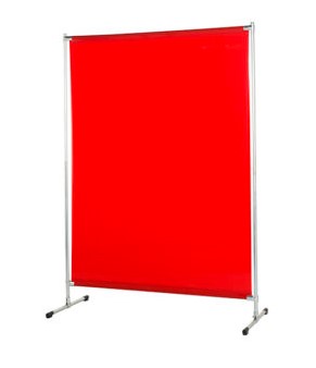Welding screen with curtain, green-6 Gazelle W140 x H200cm 1