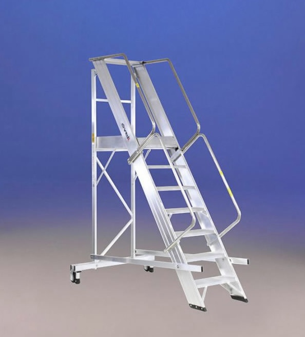 Mobile stocker`s ladder CASTELLANA MAXI 10 steps, Svelt