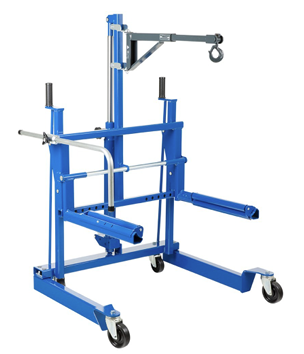 Hydraulic wheel trolley for vans, trucks and buses 0.5T WTA500 1