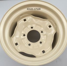 Velg 12X10.5-1 OFF helebeež, Kubota