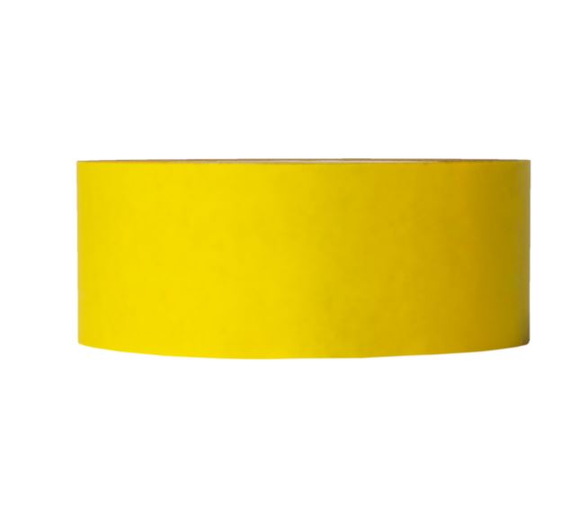 Water-resistant FLUO Gaffer tape yellow 50mmx50m, Folsen