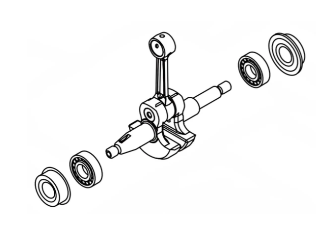 CRANKSHAFT ASY CS-4510ES, Echo