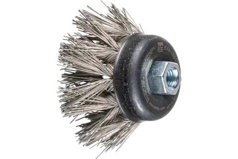 Cup brush TBG Ino 65x22/M14 0,50mm dia270, Pferd