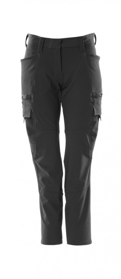 Trousers thight pockets ACCELERATE full strets, women, black 76C36, Mascot