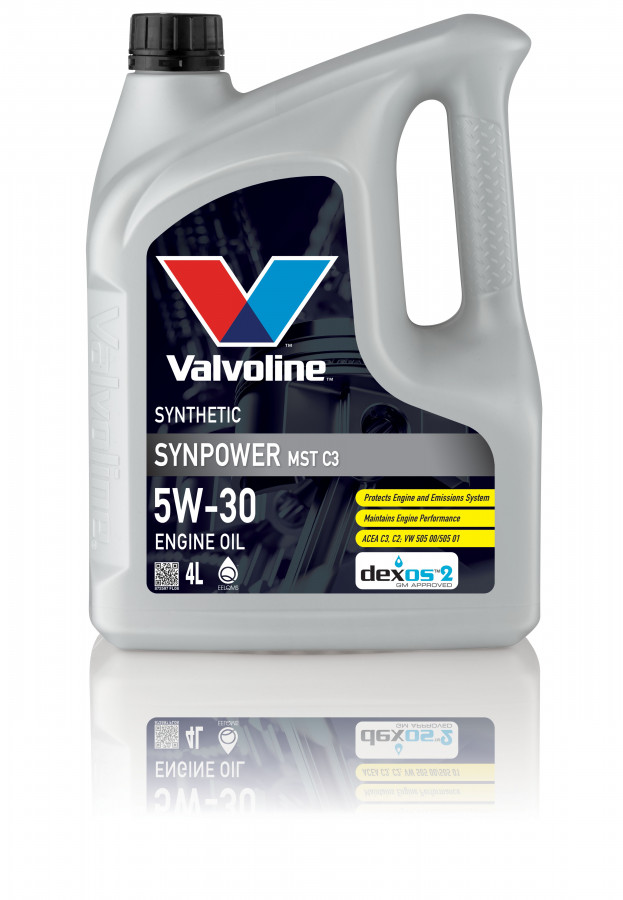 SYNPOWER MST C3 5W30 motor oil 4L, Valvoline