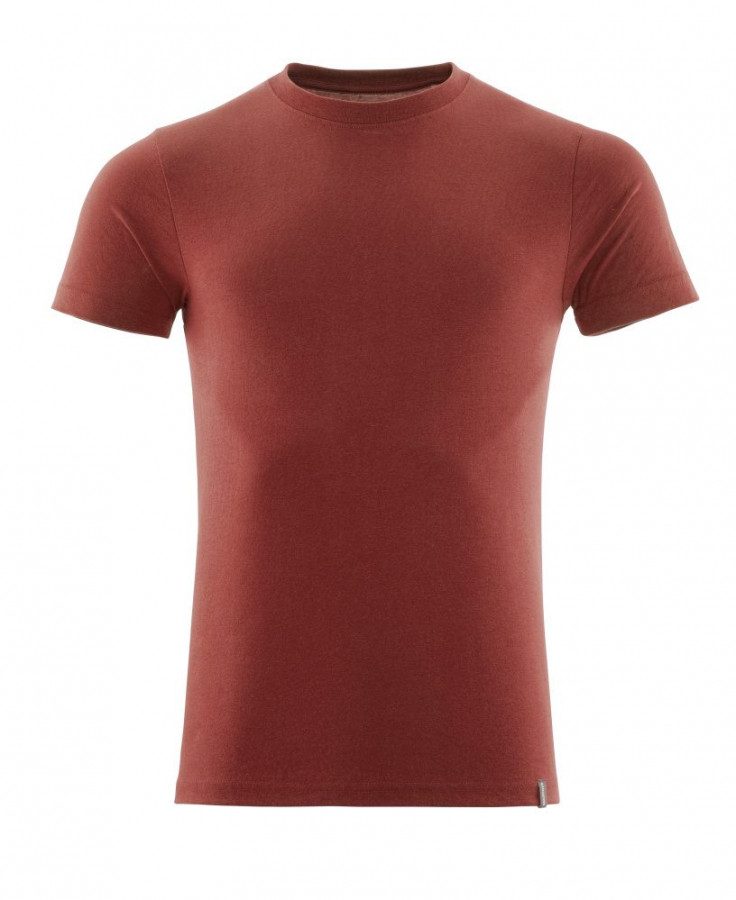 T-Shirt 20482 Sustainable, autumn red M, Mascot