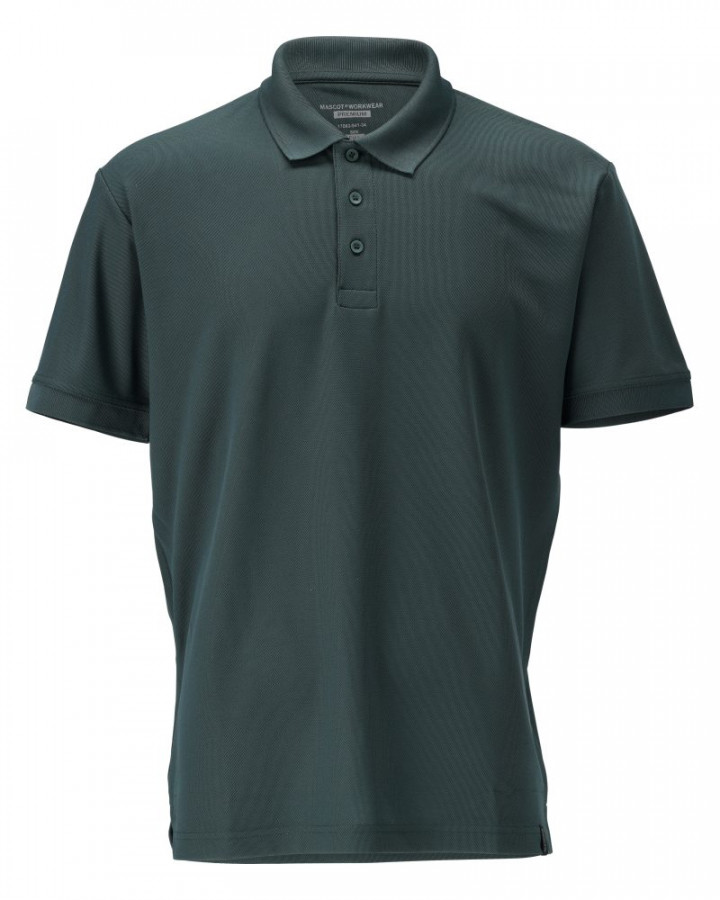 Polo shirt Crossover Grenoble, forest green 4XL, Mascot