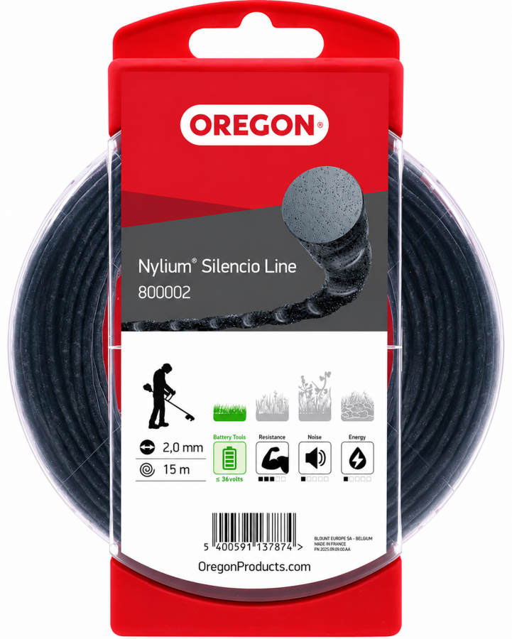 Trimmitamiil Nylium Silencio 2,0 mm x 15 m 1
