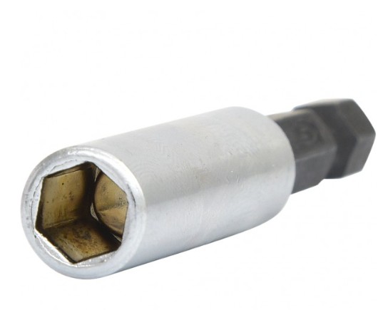 Bit holder, magnetic, 1/4", 50mm 1