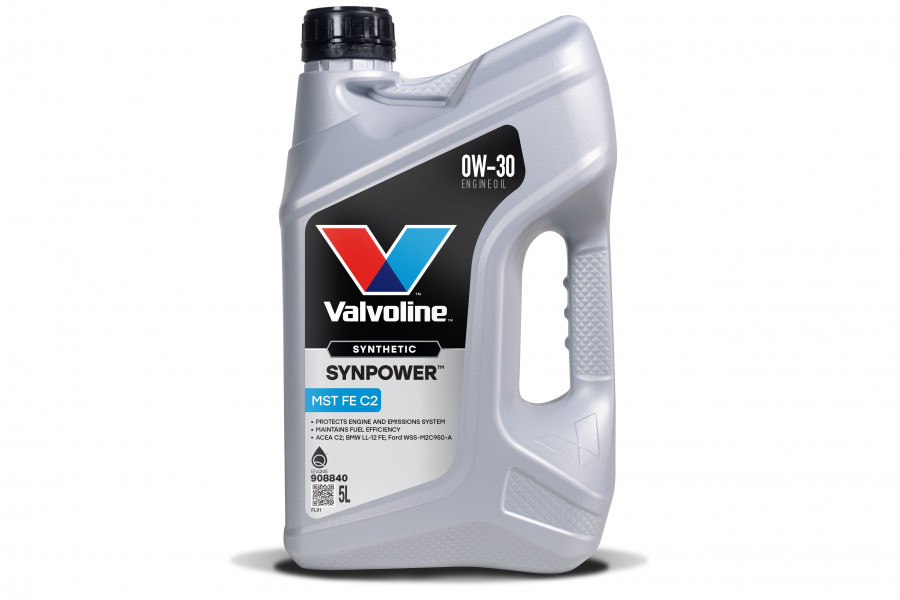 Motor oil Synpower MST FE C2 0W30 5L, Valvoline