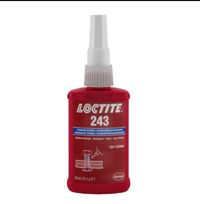 Threadlocker (medium strength, 26Nm) LOCTITE 243 50ml, Loctite