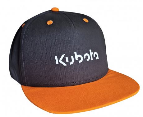 Cap, black/orange KUBOTA, Kubota