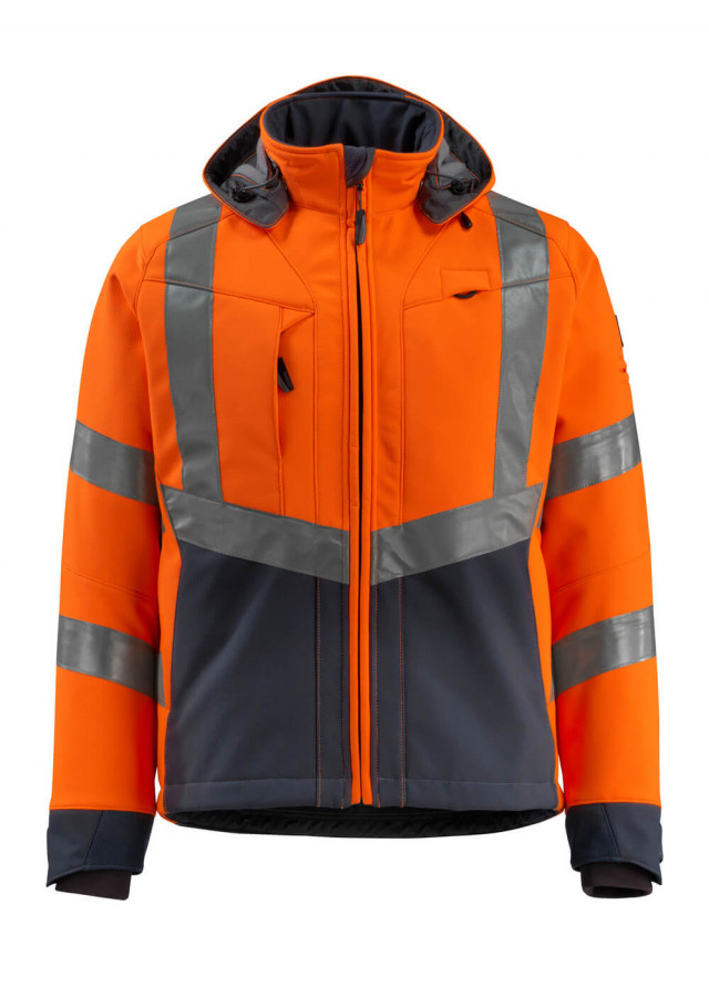 Blackpool SOFTSHELL jacket ORANGE/DARK NAVY L, Mascot