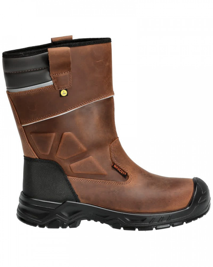 Safety Boots F1003 S3S, brown 48, Mascot