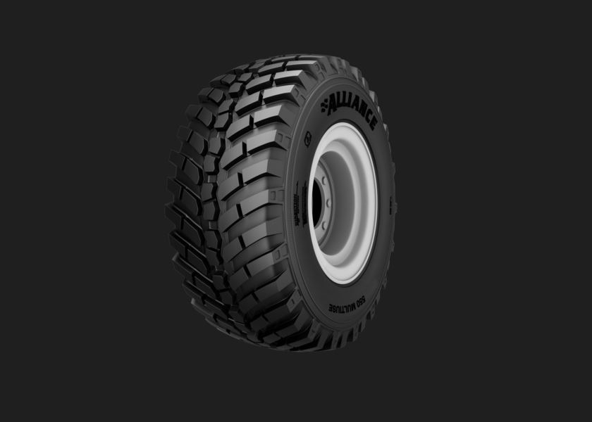 Industrial tyres set for  M5, Kubota