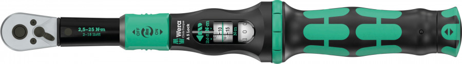 Click-Torque Lock A 2.5-25 Nm, Wera