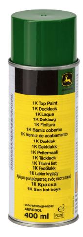 Paint JD green 400ml, John Deere