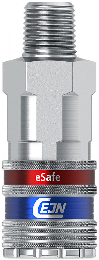 eSafe safety coupling bspt 1/2" male, Cejn