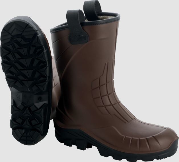 Winter safety rubber boots Aerotech S5 FE CI FO SR, brown 45, Delta Plus