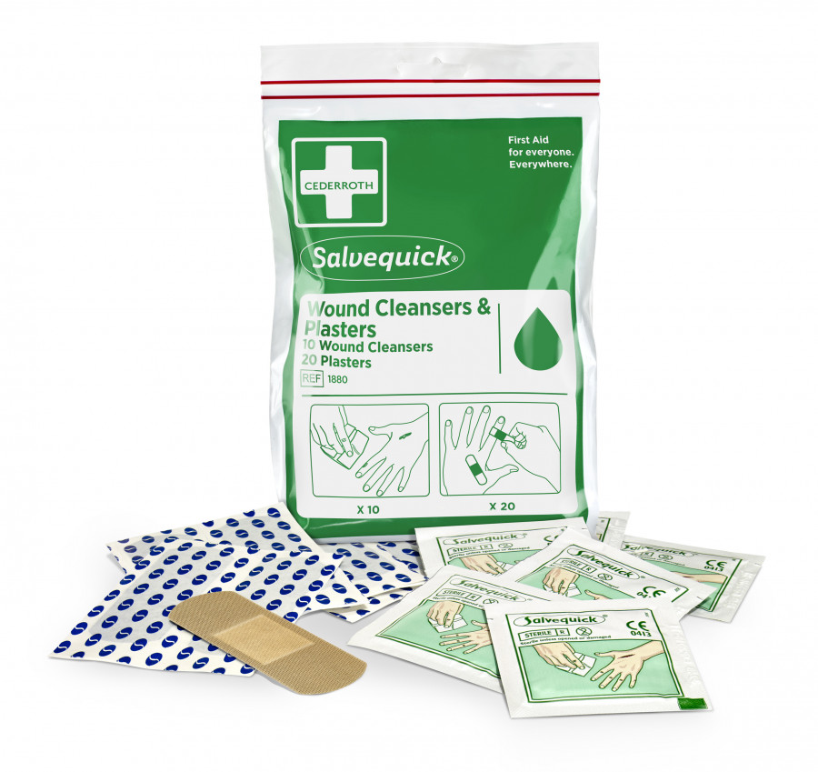Wound Cleanser & Plaster, Cederroth