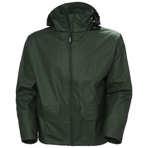 Dark green rain jacket hotsell