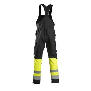 Mult 6433 Dimex, Welders bib-trousers Multi 6433, yellow/black M - Stokker