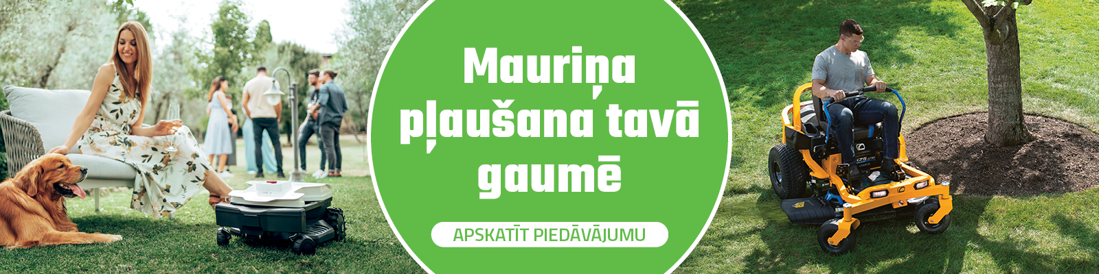 Dārza tehnikas piedāvājums main