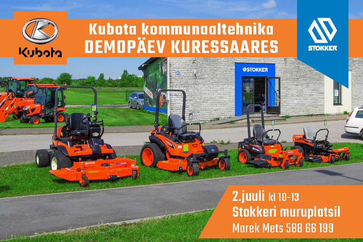 Kubota demopäev Kuressaares