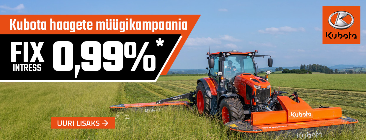 Kubota haagete kampaania