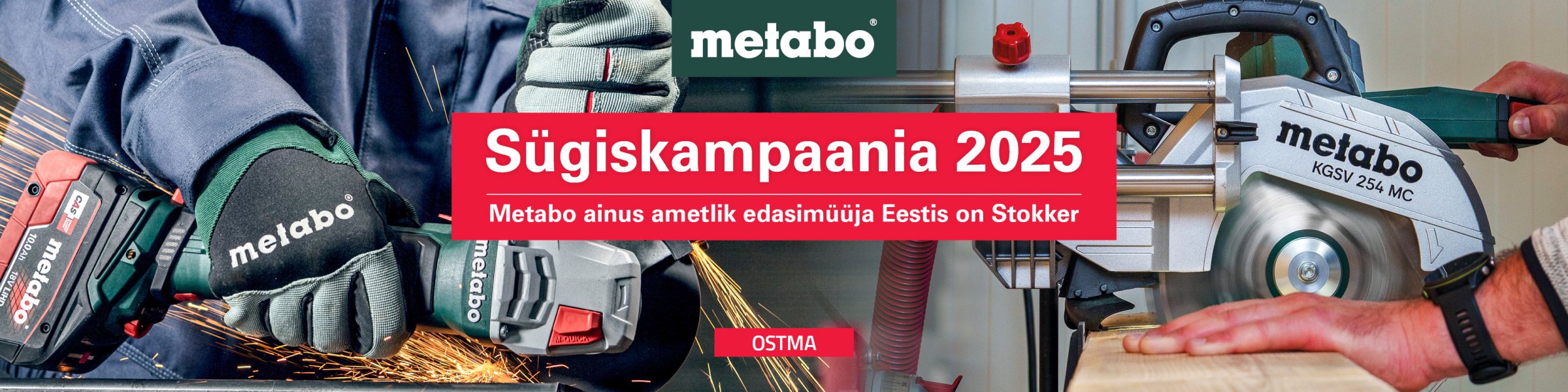 Metabo sügiskampaania 2025
