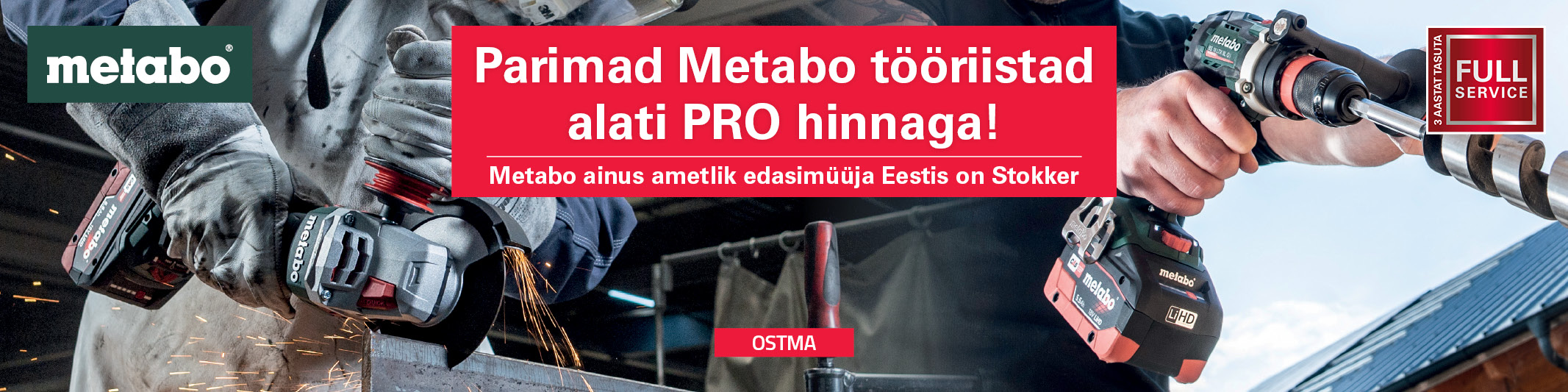 Metabo suvi 2025