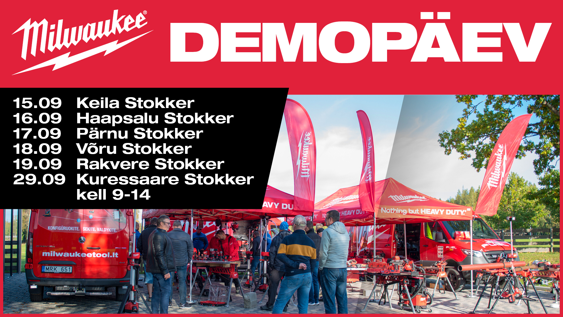 Milwaukee demopäevad septembris