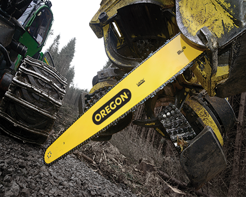 Oregon, maailman johtavalta valmistajalta mototeräketjut ja -laipat: Varma valinta metsäkoneisiin!