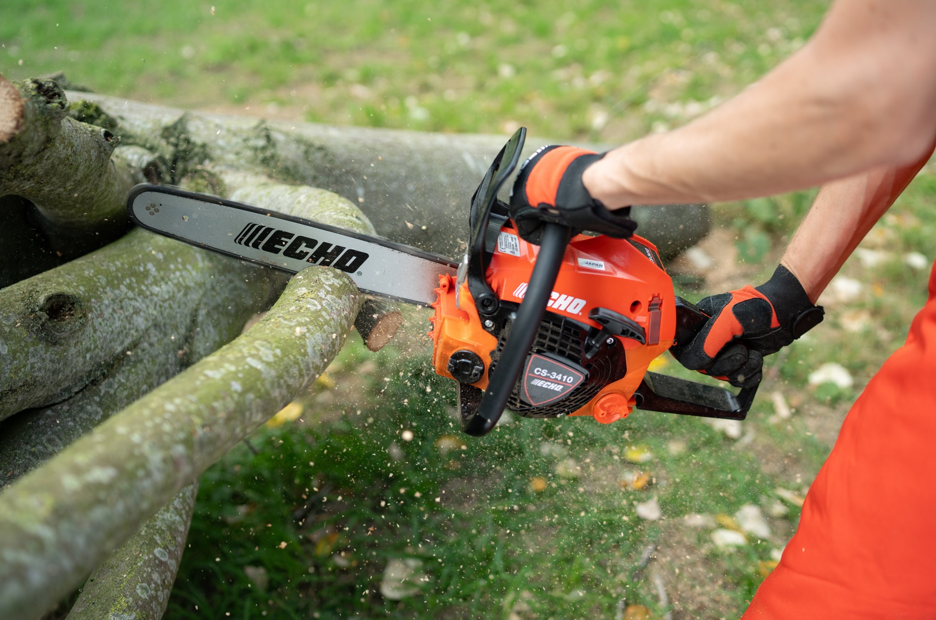 ECHO CS-3410 moottorisaha – kevyt uutuus kevyeen käyttöön