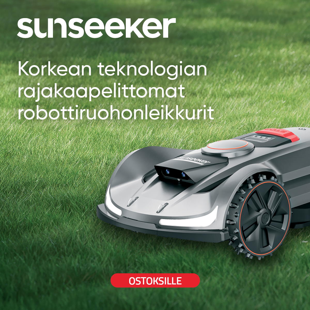 Sunseeker X -sarjan robottiruohonleikkurit – Älykkäin tapa hoitaa nurmikko ilman rajalankaa
