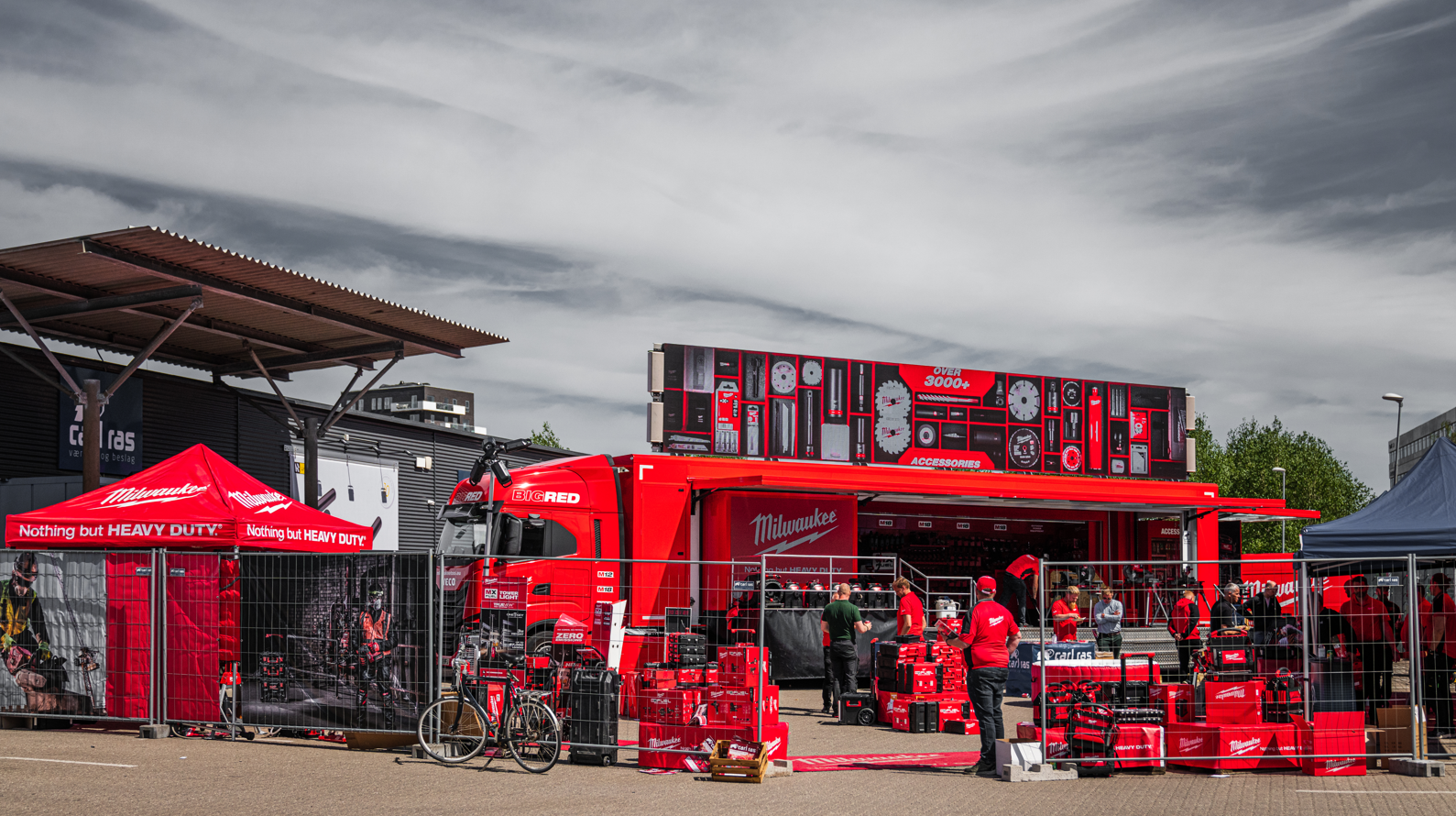 Milwaukee BIG RED demo diena Vilniuje!