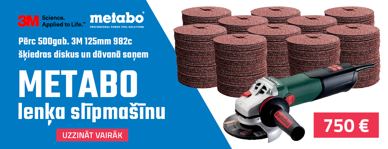 Metabo + 3M šķiedras diski