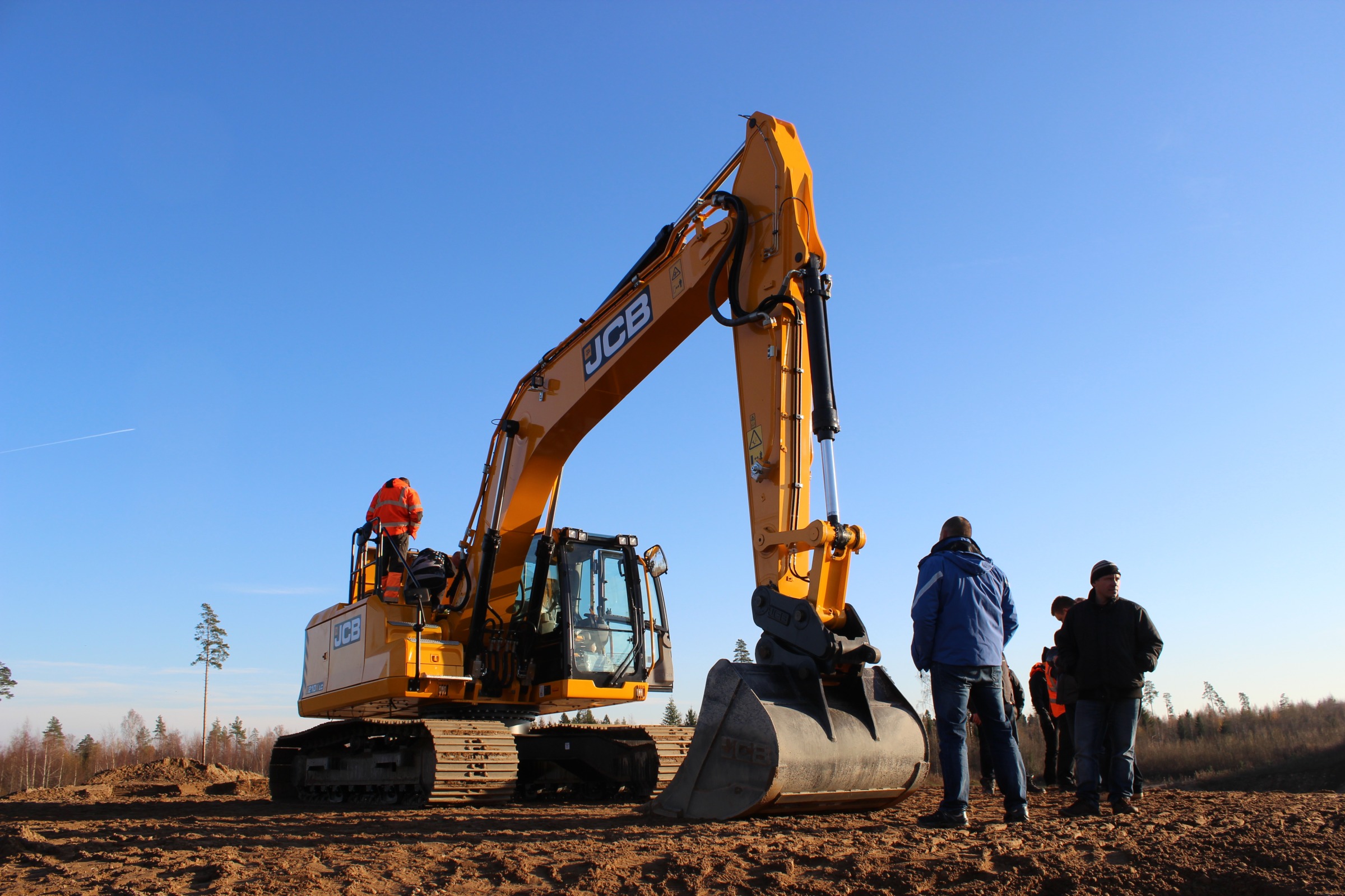 Atskats uz JCB demo pasākumu Igaunijā, Maleva karjerā