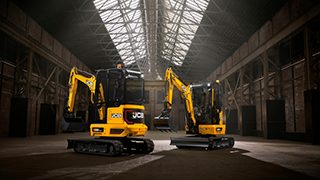 JCB iepazīstina ar kompaktajiem ekskavatoriem - 25Z un 26C