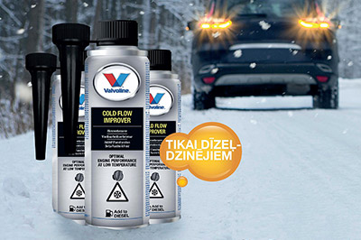 Ziemai tuvojoties, parūpējies par savu dīzeļdzinēju ar VALVOLINE